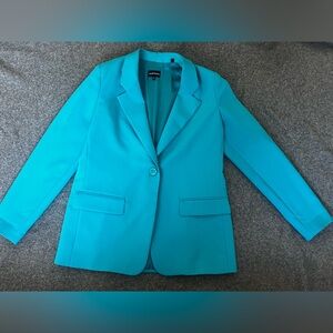 Emporio Armani Women's Turquoise Blazer size 50